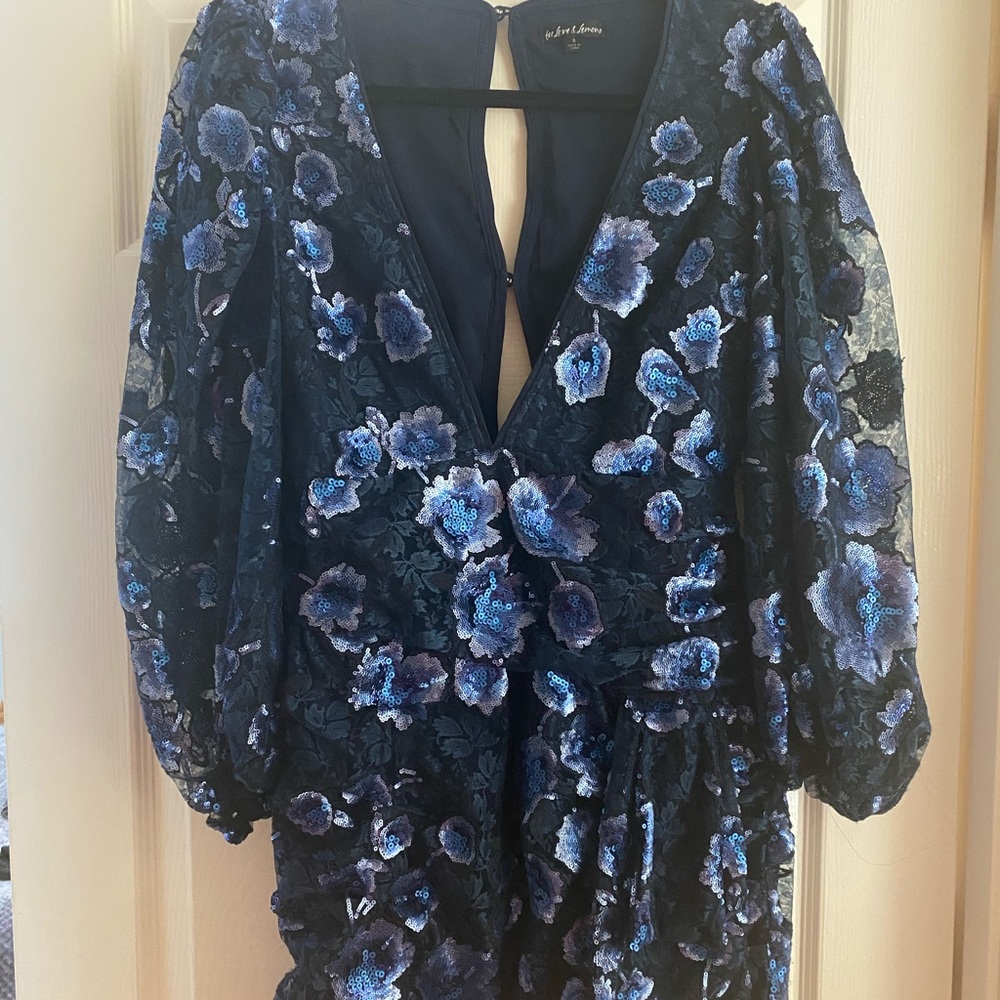 For Love & Lemons Blue dress